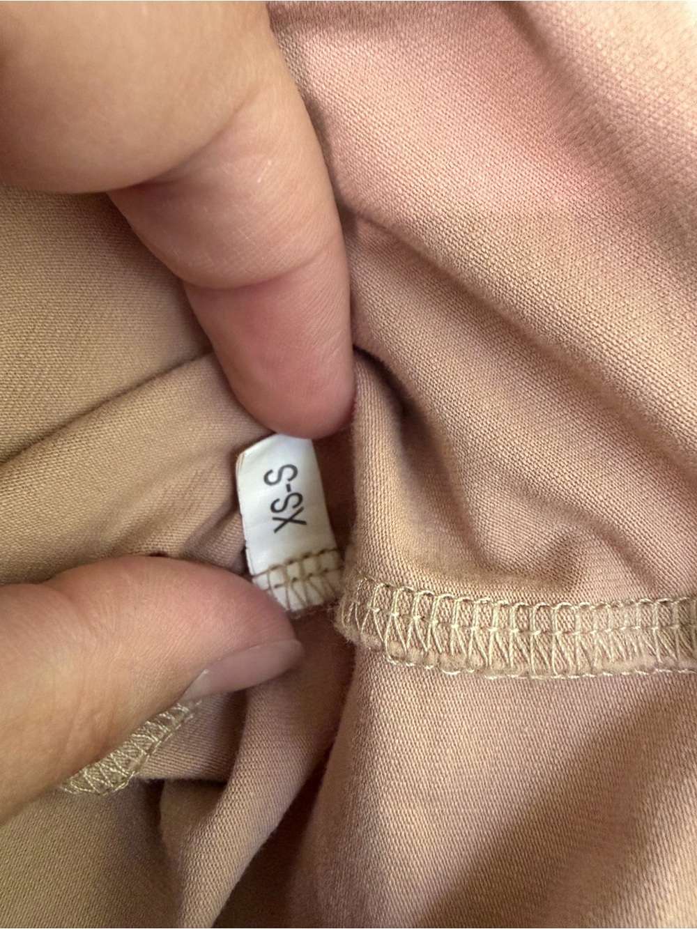 Acorn Long Sleeve Crewneck Top in Mauve - Picture 5 of 5